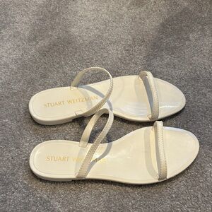 Stuart Weitzman Cream Sandals